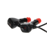 Vision Red Dual Lens Magnetic LED Beacon - Amber/Green