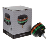 Vision Red Dual Lens Single Bolt LED Beacon - Amber/Green