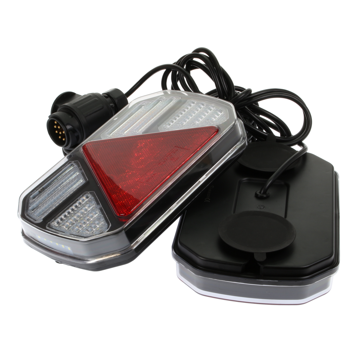 12V Trailer Magnetic LED Lighting Pods - with Fog Light