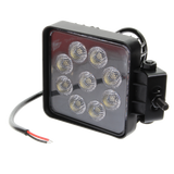 Premium Visionred Worklamp IP68K 36 Watt | Square