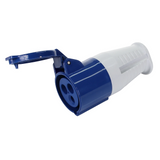 240V 16 Amp (Blue) Coupler Trailer Socket Premium