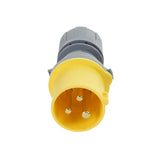 110V 16Amp (Yellow) Plug - Twist Lock