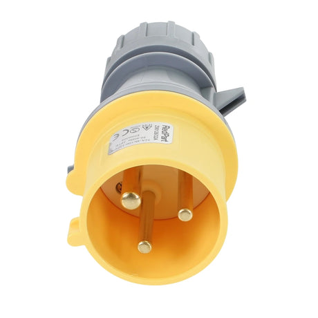 110V 32Amp (Yellow) Plug - Twist Lock