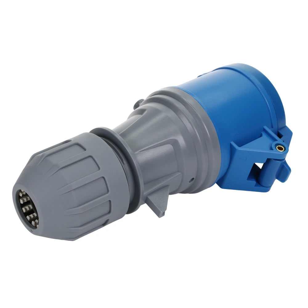 240V 32 Amp (Blue) Coupler Trailing Socket - Twist Lock