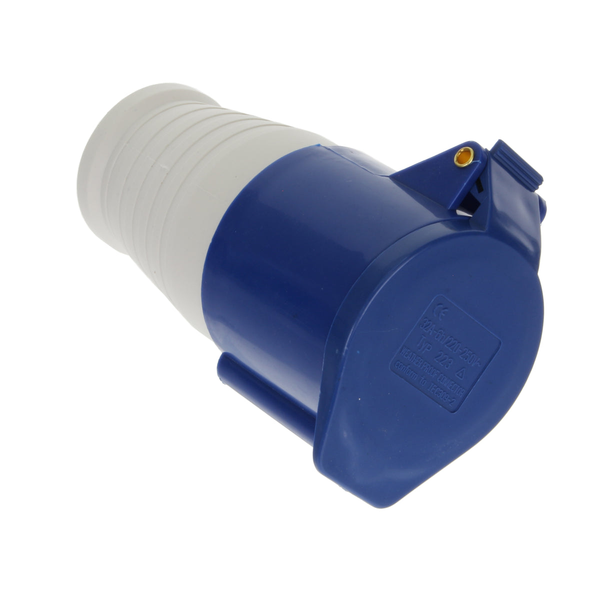240V 32 Amp (Blue) Coupler Trailer Socket