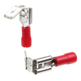 Red Piggyback Terminal 6.3mm Qty 100