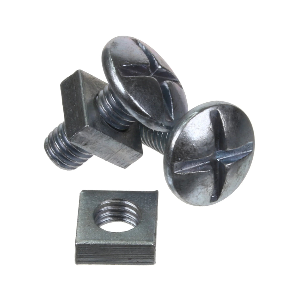 8mm Flat Head Roofing Nut / Bolt 100