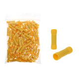 Yellow Butt Connector 5.5mm Qty 100
