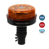 Vision Red 'Vivid' 12-24V Flexible Stem Compact Beacon