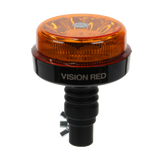 Vision Red 'Vivid' 12-24V Flexible Stem Compact Beacon