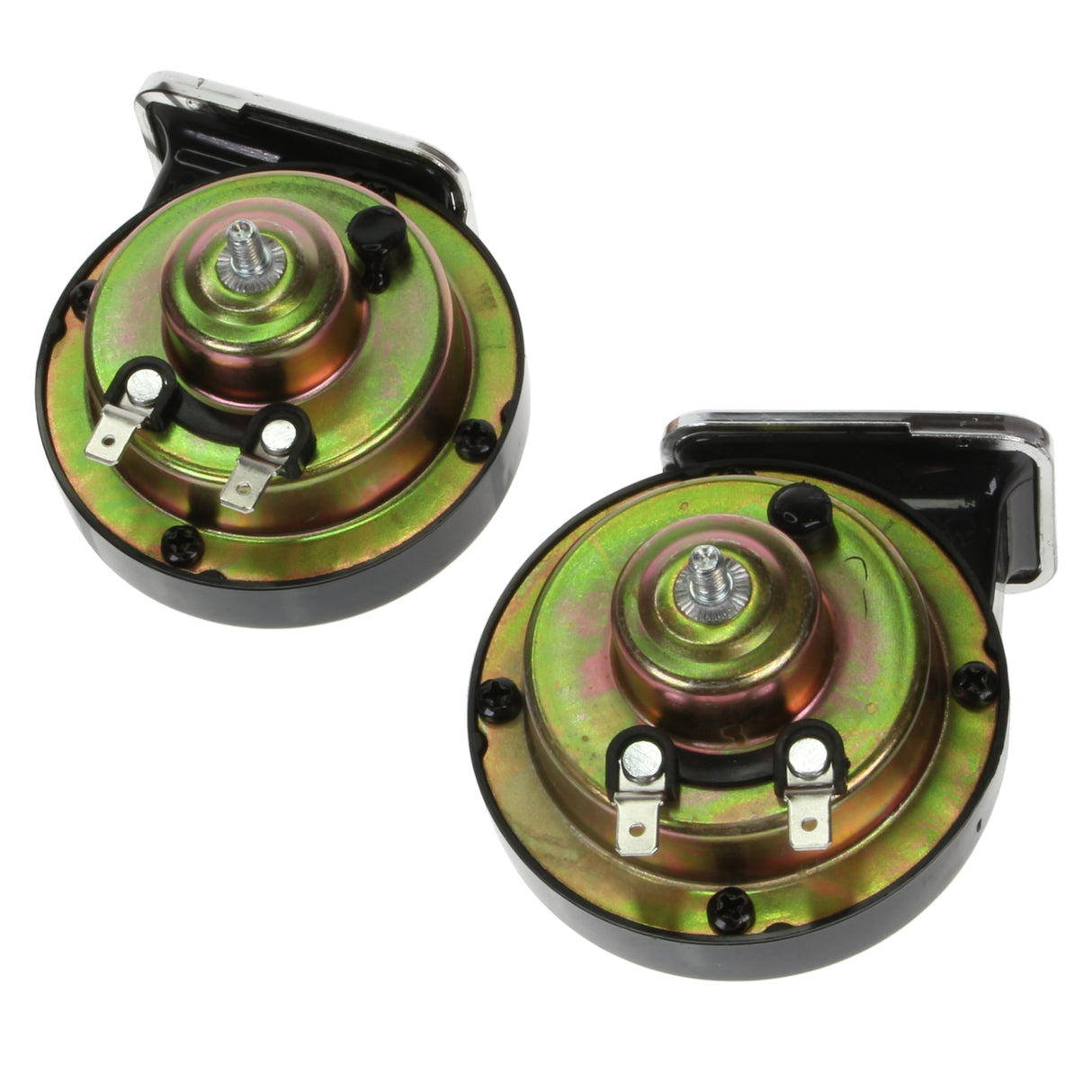 12V High Note Single/Twin Terminal Electromagnetic Horn with fitting Kit and Mounting Bracket