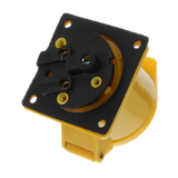 110V PANEL SOCKET - 32amp Yellow