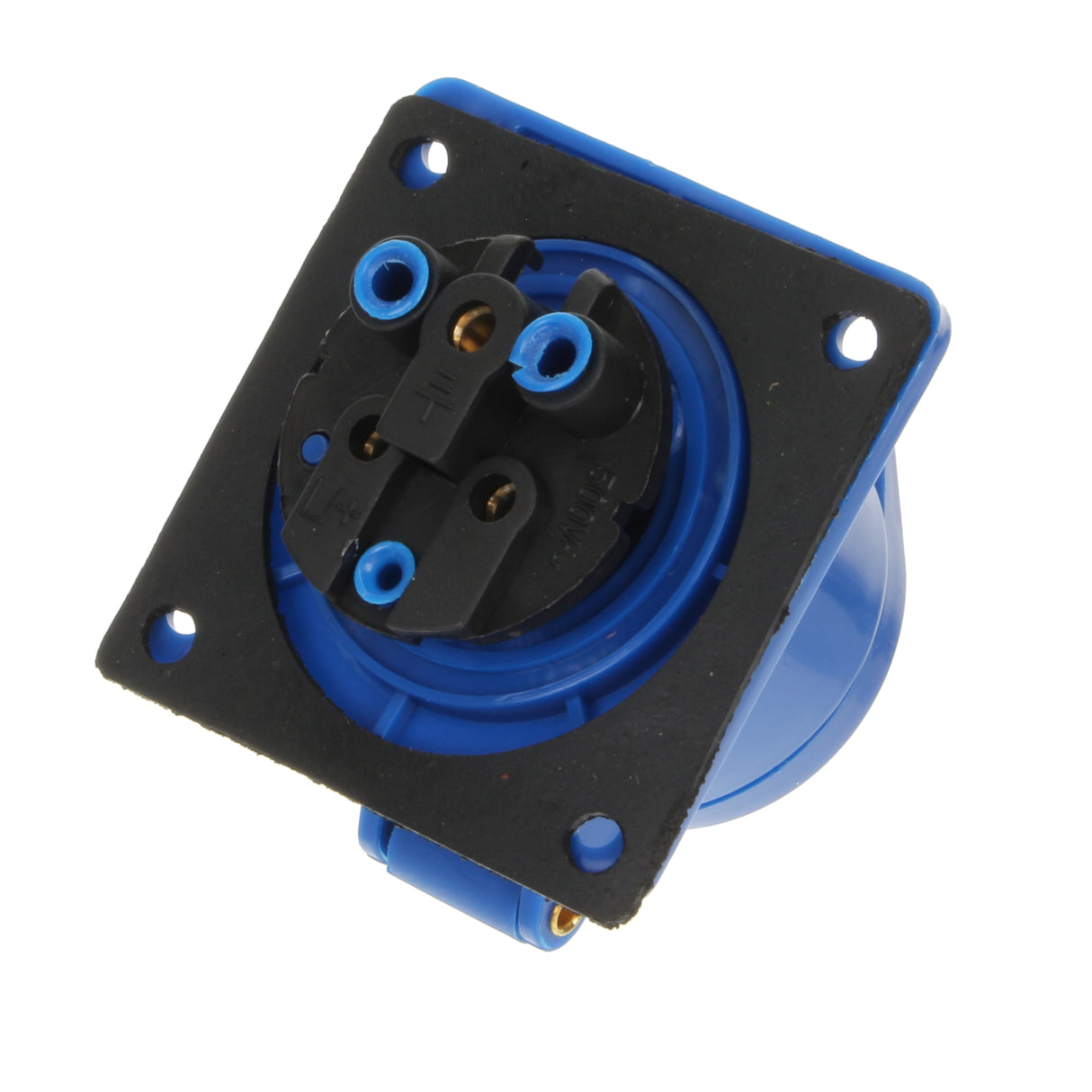 240V 16 Amp Panel Socket Blue