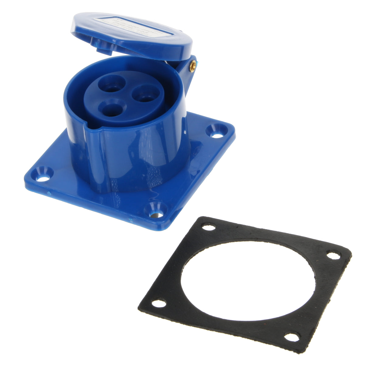 240V 16 Amp Panel Socket Blue
