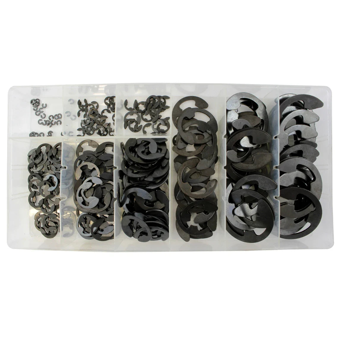 Assorted 'E' Clips - 600pcs